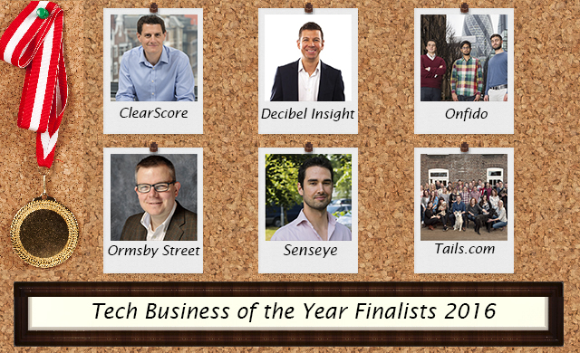 Tech business of the year finalists 2016